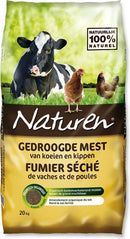 Substral Naturen Gedroogde Mest Van Koeien En Kippen 20kg