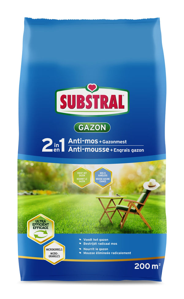 KB Supergreen® Anti-Mos En Gazonmest 3kg + 750g gratis