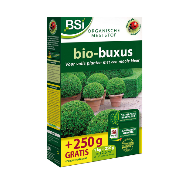 Bio buxus meststof 1,25 kg