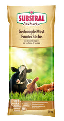 Substral Naturen Gedroogd Mest Van Koeien en kippen 25 kg