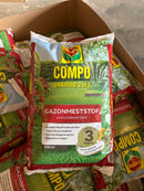 COMPO Gazonmeststof plus Onkruidbestrijder - lange werking 3 maanden - diepgroen gazon in 7 dagen - doos 7,5 kg (250 m²)