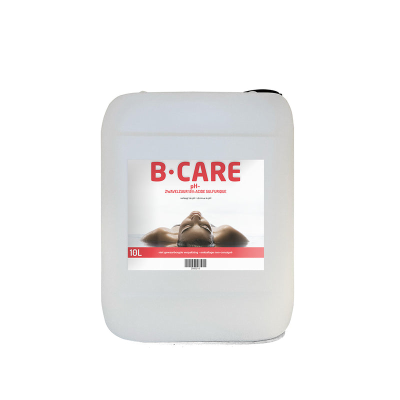 B-care Zwavelzuur 15% pH- wegwerpbidon 10l