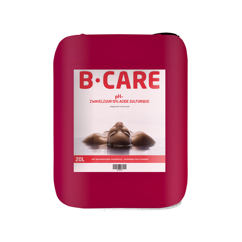 B-care Zwavelzuur 15% pH- wegwerpbidon 20l