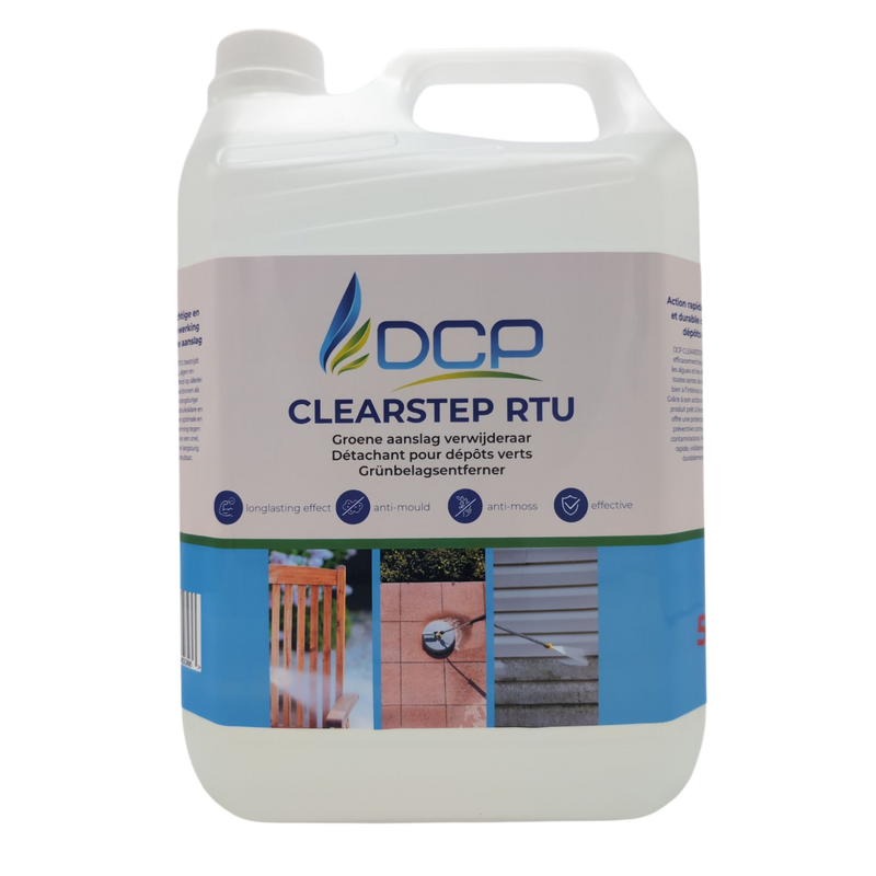 DCP ClearStep RTU 5L Gebruiksklare groene aanslagverwijderaar