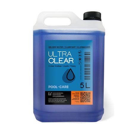 Pool-Care Ultra clear 5 l - Helder zwembadwater  - Vlokmiddel - Vloeibaar - Combo