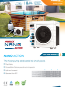 Heat Pump Poolex Nano Action - Model 3kW Reversible