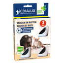 ULTRASONIC DEFEND MUIZEN & RATTEN / SOURIS & RATS 3-PACK 1 stk/pce