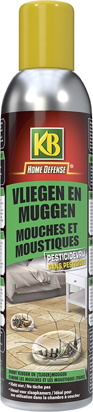 KB Home Defense Aerosol tegen Vliegen en Muggen 300 ml