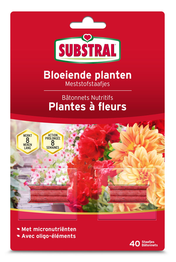 Substral Meststofstaafjes Voor Bloeiende Planten