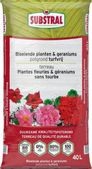 Substral Potgrond Voor Bloeiende Planten & Geraniums 40L