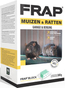 FRAP BLOCK - muizen en ratten - garage en berging - 300gr