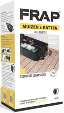 FRAP SECURIBOX - muizen en ratten - alle ruimtes - lokaasdoos 