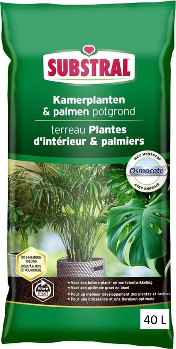 Substral Kamerplanten- en Palmenpotgrond 40L