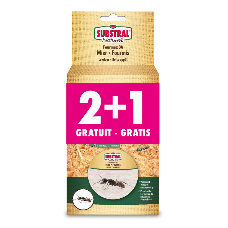 Substral Naturen Mieren Lokdoos Bio 2+1 gratis