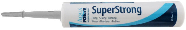 AquaForte Super Strong lijm/kit grijs