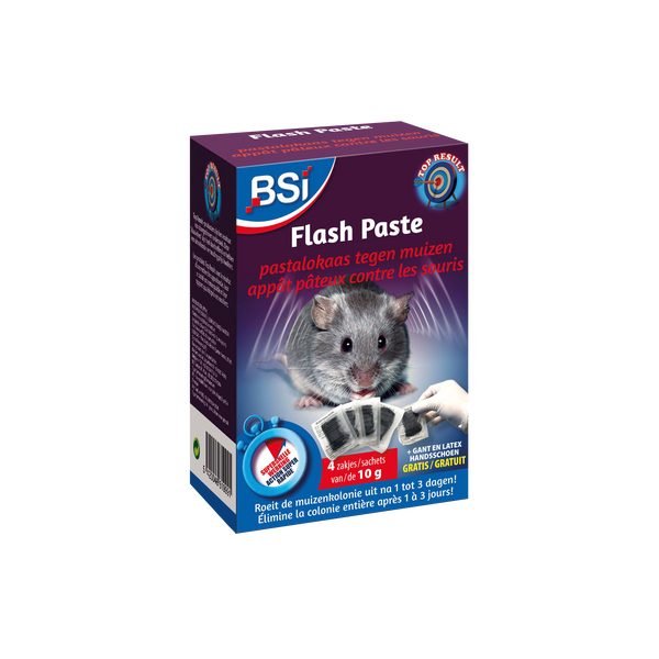 BSI Flash Paste BE/FR/LU 4 x 10 g