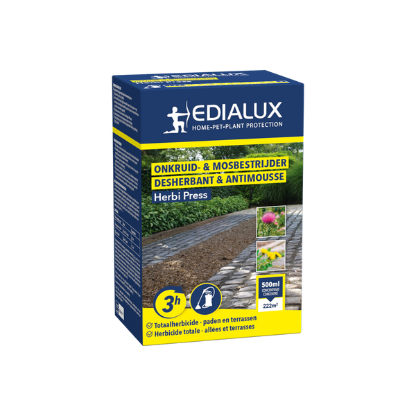 Herbi Press - Totaalherbicide / herbicide total 500 ml