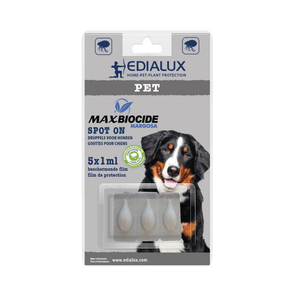 Max Biocide Spot on Dog & Cat 5 x 1 ml