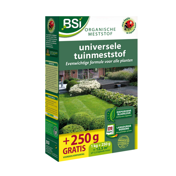 Bio universele tuinmeststof 1,25 kg