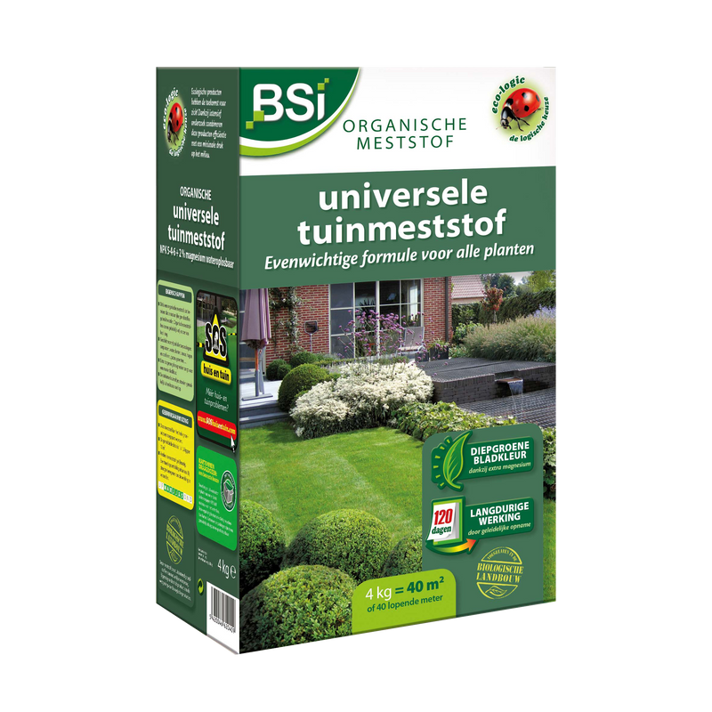 Bio universele tuinmeststof 4 kg