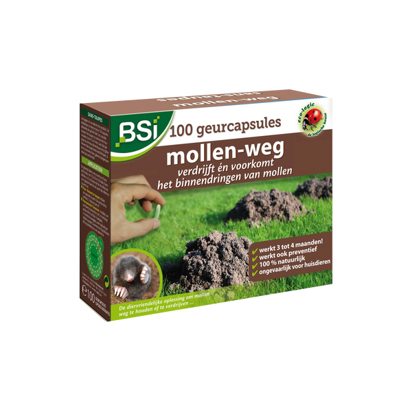 BSI Mollen Weg (BE-REG-00483) 100 Geurcapsules