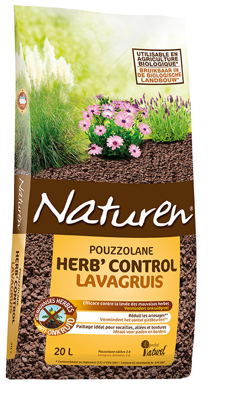 Naturen Herb’Control Lavagruis 20L