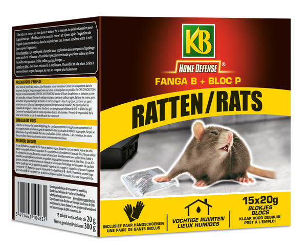 KB Home Defense Ratten Bloc 300g