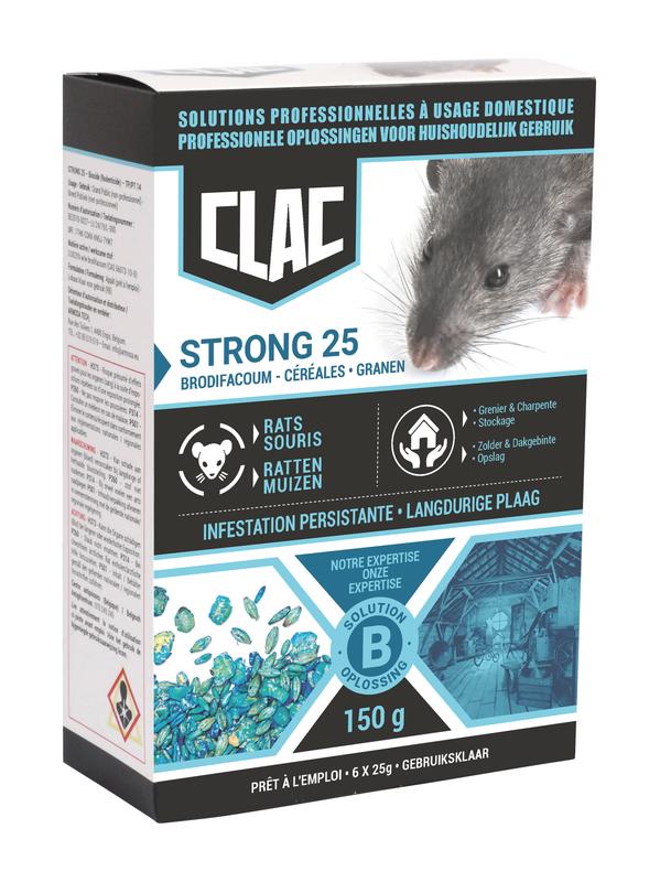 Strong 25 Granen Ratten en Muizen
 (resistente ratten & muizen)