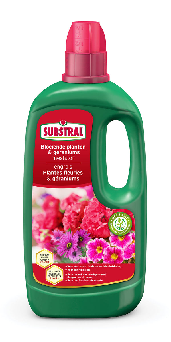 Substral Meststof Voor Bloeiende Planten En Geraniums 1L