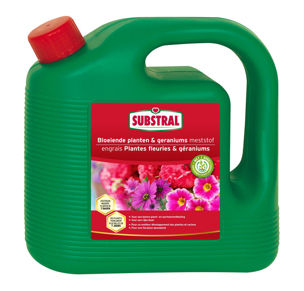 Substral Meststof Voor Bloeiende Planten En Geraniums 4L