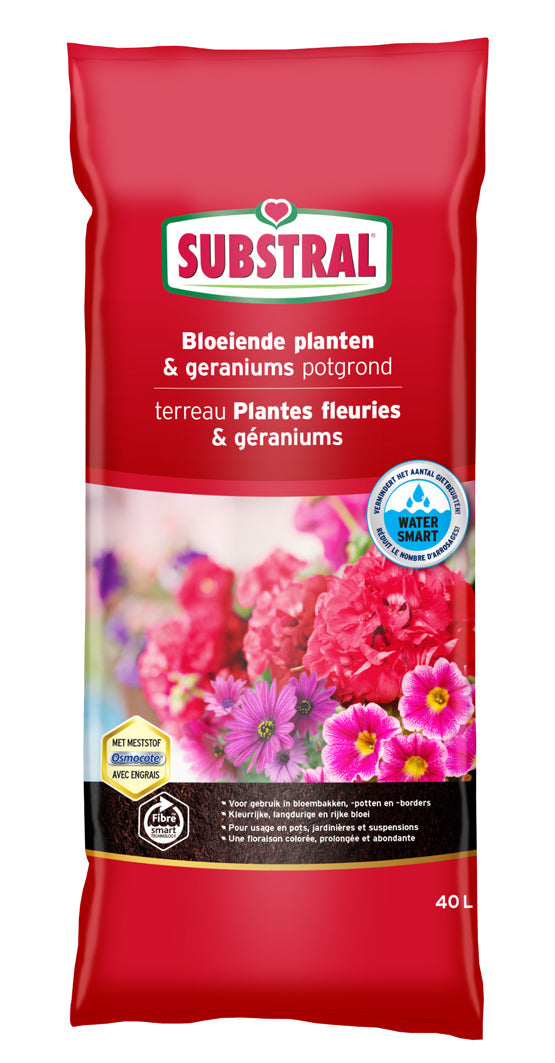 Substral Potgrond Voor Bloeiende Planten & Geraniums 70L