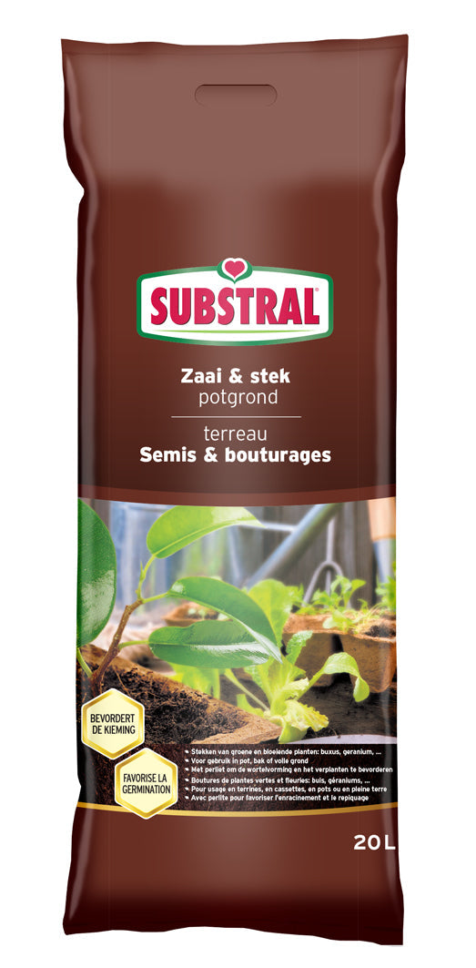 Substral Zaai- En Stekpotgrond 20L