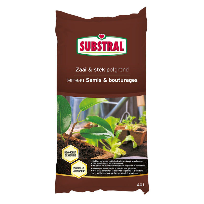 Substral Zaai- En Stekpotgrond 40L