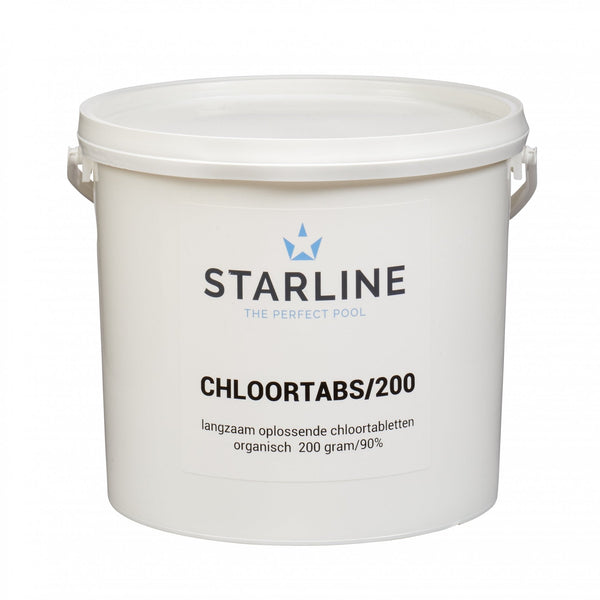 Starline chloortabletten 200gr/10kg