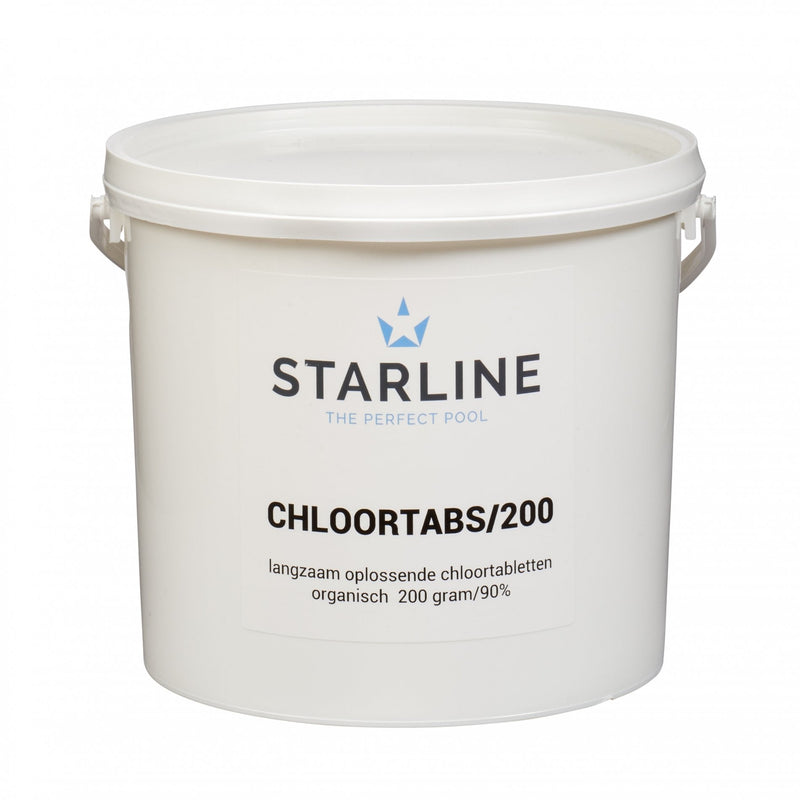 Starline chloortabletten 200gr/5kg