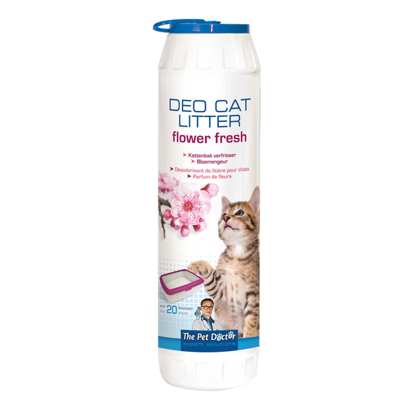 The Pet Doctor Deo Cat Litter Flower Fresh 750 g