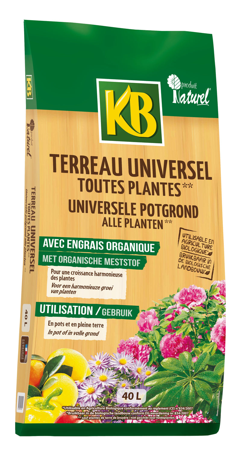 KB Universele Potgrond 40L