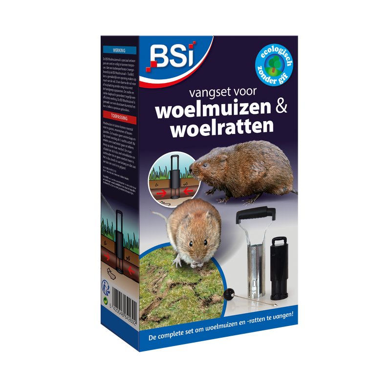 BSI Vangset voor Woelmuizen & Woelratten