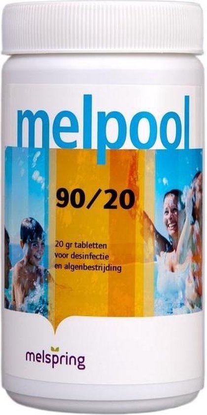 Melpool chloortabletten 20gr/1kg