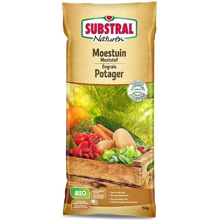 Substral Naturen Moestuinmest 15kg